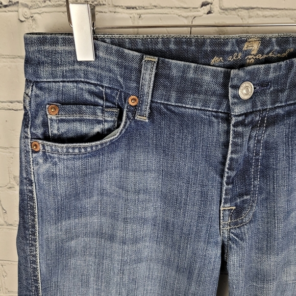 7FAM | "A" pocket bootcut jeans - Picture 3 of 10